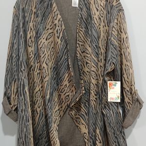 Poppy and Bluebird Cardigan, NWT, size 2X